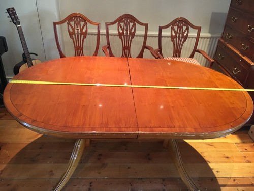 British antique replica yew - british,
