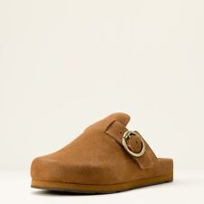 Ariat Women's Country Mule in Caramel Suede