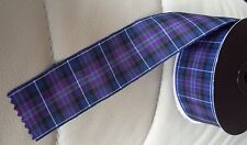  Pride of Scotland Modern Tartan Ribbon~Choice of Widths 25 metres SPECIAL PRICE