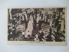 British Royality  Photo Postcard The Royal Wedding at Westminster Abbey