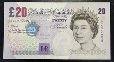 Old Twenty £20 Pound Note