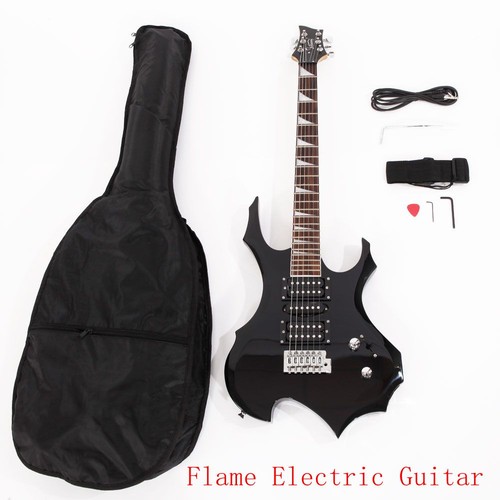 Flame electric guitar - flame,