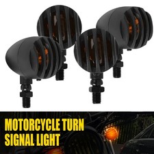 4x Universal Motorcycle Amber