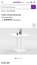 Fredrick Trestle Dining Table - Open Box