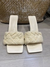 Cream Knitted Cute Slip On