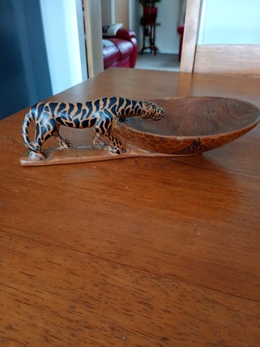Wood leopards drinking - leopards, from