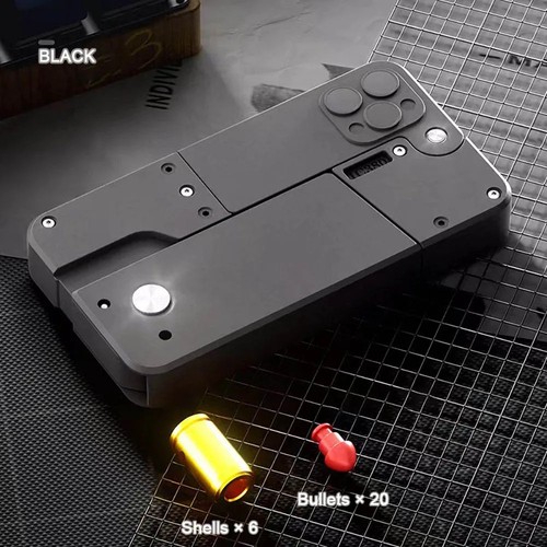 Folding mobile phone pistol - folding,