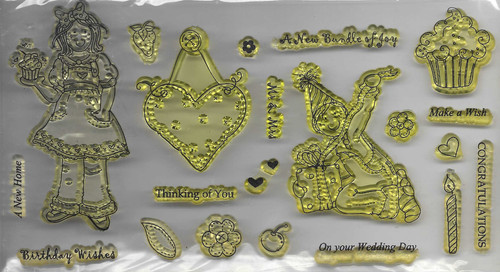Assorted stamp set for - assorted,