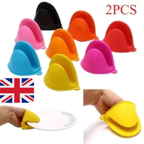 2pcs oven mitts silicone heat - 2pcs,