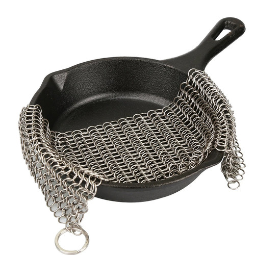 Cast iron cleaner chainmail - cast,