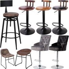 1/2 Bar Stool PU/ Velvet/