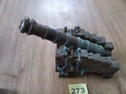 Antique bronze canon - bronze,