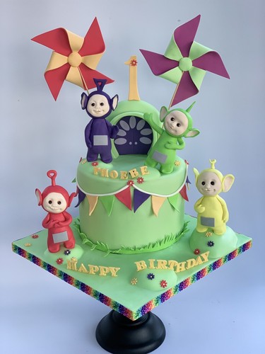 Teletubbies themed edible - teletubbies,