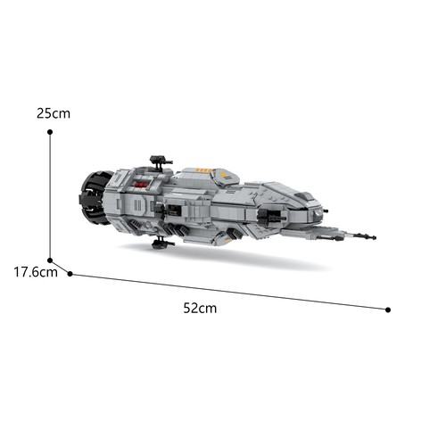 Mid scale rocinante frigate - scale,