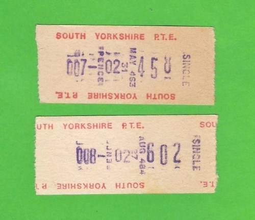 South yorkshire pte - yorkshire, x