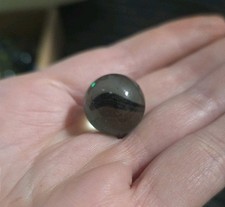 Rare Black Cats Eye Vintage Marble