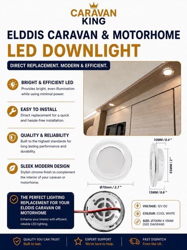 Elddis caravan motorhome 12v - motorhome,
