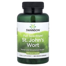 Swansons,  St Johns Wort 375mg,  x 120 Capsules