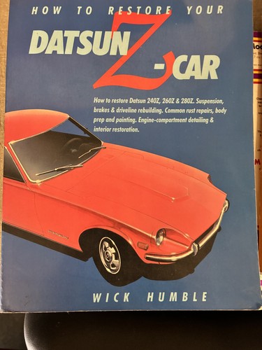 How restore your datsun - how,