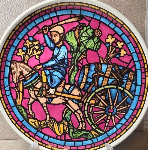 Saint lubin window - window, stained