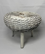 Vintage 3 Legged Wicker Tony