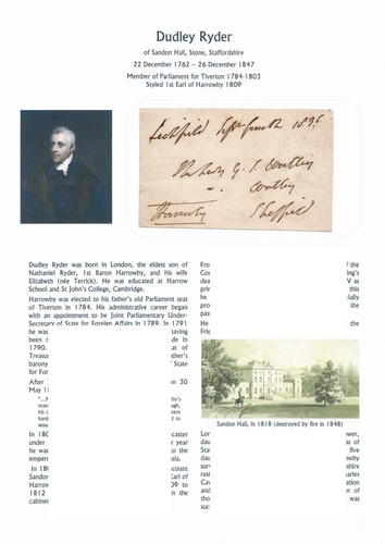 Free front 1835 - 1835, signed