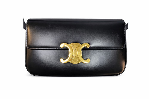 Celine claude glossy shoulder - celine,