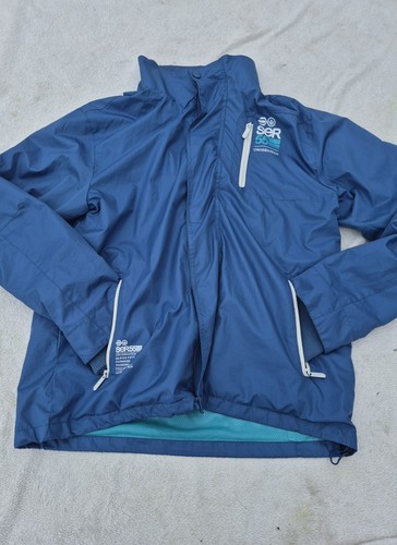 Blue crosshatch jacket - xl,