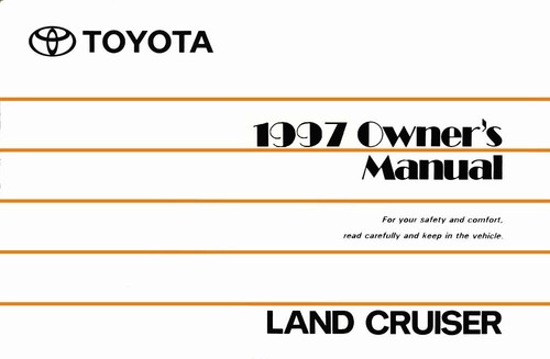 1997 toyota land cruiser - land,