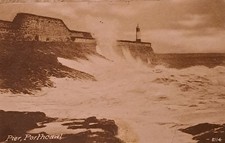 Vintage Postcard Pier