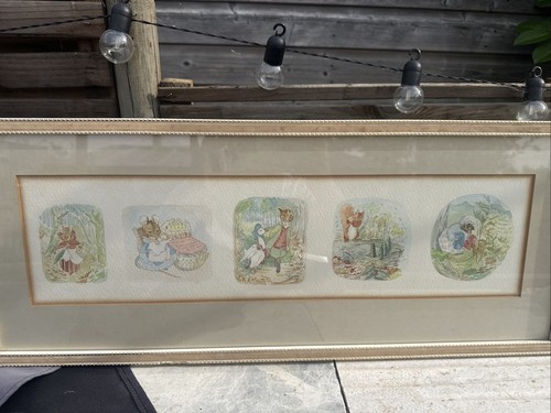 Vintage beatrix potter framed - potter,
