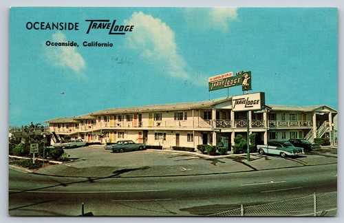 Postcard oceanside travelodge - postcard,