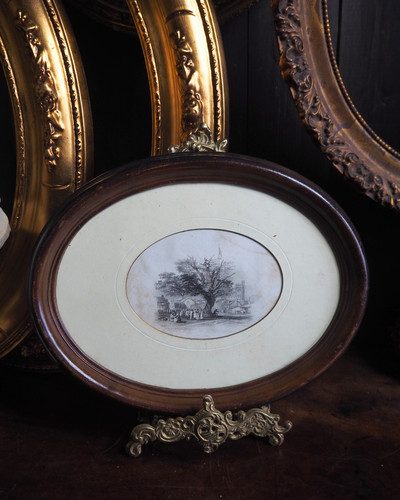 Victorian drawing brown - victorian,