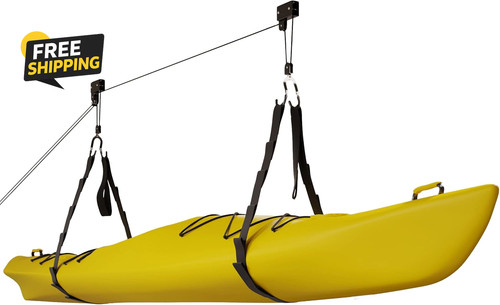 Kayak storage hoist overhead - kayak,
