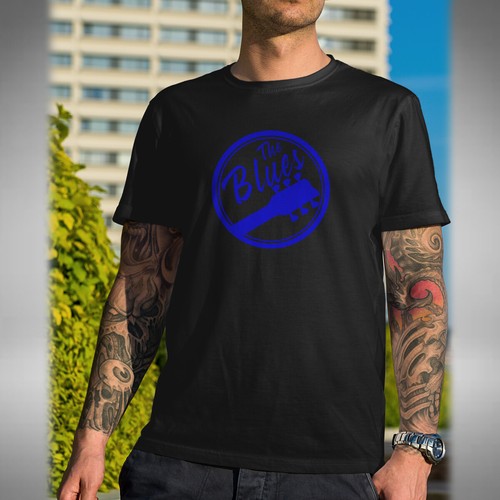 The blues shirt rock and - the, t-shirt