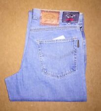 Paul & Shark Yachting Men's Distressed Logo Patch Blue Jeans - W30/L33