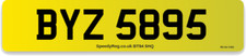 BYZ 5895 Cherished Number