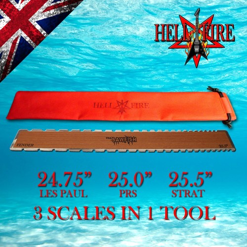 Hellfire sawfish guitar - hellfire,
