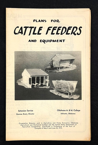 1940s cattle feeders plans - 1940s,