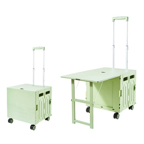 Foldable shopping trolley - foldable, with