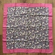 LIBERTY Scarf 100% Silk Floral