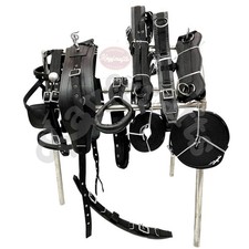 All Black Nylon Single Horse