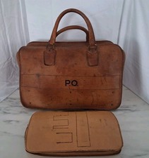 Vintage Leather GPO PO BT Tool Bag No 6 (1974) Engineers Bag & Tool Wallet No. 3
