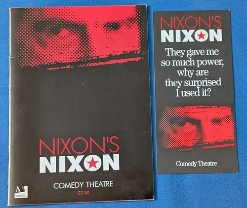 Nixon watergate play - nixon's,