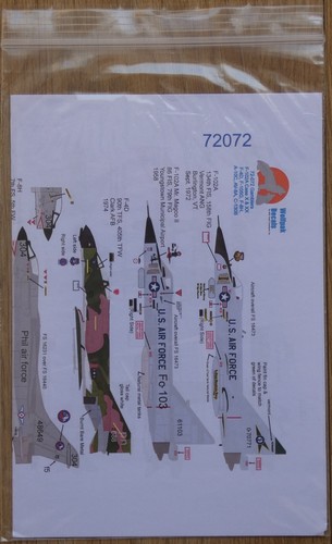 Wolfpak decal 072 f 102 - decal, f-102