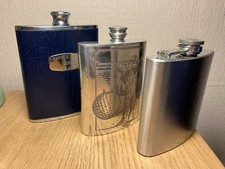 Hip Flask Bundle X3 6oz Incl