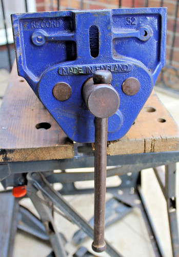 Record wood working vice - 52,