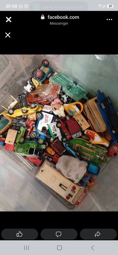 Old corgi toy cars - old,