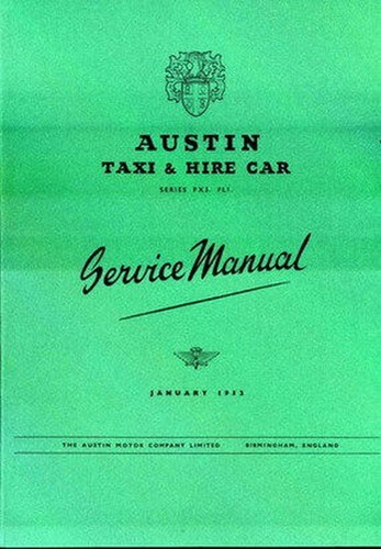 Austin fx3 london taxi manual - austin,