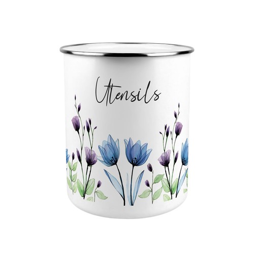 Blooming lovely utensil pot - blooming,